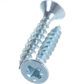 Потайной универсальный шуруп Метизный двор 3,5x20, оцинкованный, 1000 шт. 4690441021601 