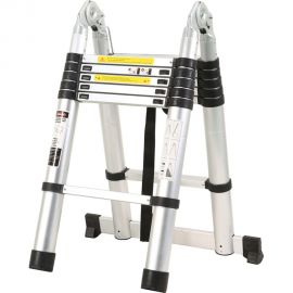 Телескопическая лестница-стремянка WORKY 1.9м/3.8м, 6/12 ступеней ARD128095 