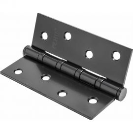 Стальная петля RENZ 100х75х2,5 мм, 4 подшипника, б/колп., подвес, черный DIY100-4BB FH B 