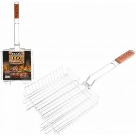Глубокая решетка для барбекю Ecos 22001D со стопами, хром, 22x22x5 см 999630 