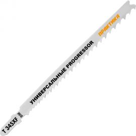 Пилка (2 шт; T345XF) для лобзиков ПРАКТИКА 038-739 