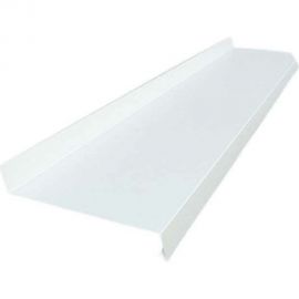 Отлив металлический ПРОФМЕТСТИЛЬ (0,7 мм, 1000х150 мм, белый) 685 