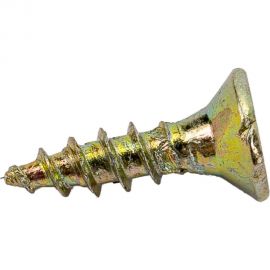 Шуруп для дерева Bohrer 2,5x10, универ., желтый, 1000 шт. SYZ-2,5х10-1000 