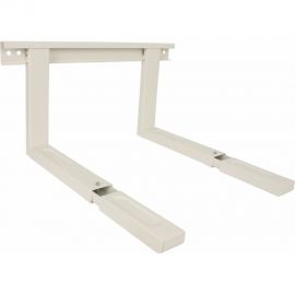 Настенный кронштейн для СВЧ Eurokitchen вылет 385-535 мм, максимальная нагрузка 35 кг, белый MW101W 