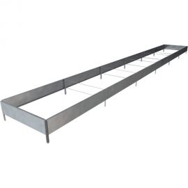 Готовая грядка Delta-Park GX 0.70х5.7 м, серебристая 30020GX_70560Zn 