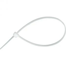 Кабельная стяжка (хомут) HLT 120x2.5 мм, белый, нейлон, уп. 100 шт. 084-01-04/084-01-004 4670042793244 