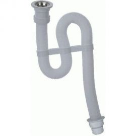 Гофрированный сифон VIRPLAST 1.1/4х40/50, д.70 нерж.чашка 70931 30980312 