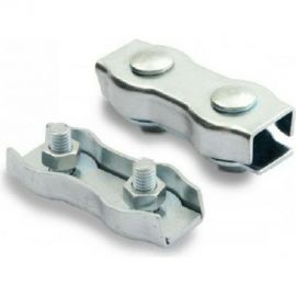 Двойной зажим для стальных канатов vipкрепеж duplex 5 мм, 1 шт. 22308 VIP 