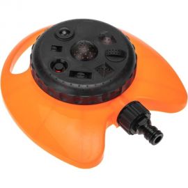 Круговой дождеватель для полива Четыре сезона 100 м2, 8 режимов 62-0257 