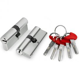 Цилиндровый механизм Fuaro D-PRO500/90 mm /40+10+40/ CP хром 5 кл. 37723 