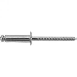 Вытяжная нержавеющая заклепка со стандартным бортиком KREPFIELD 5x16 мм, ART 9052, А2, 20 шт. 9052ЗАКЛЕПКА5Х16А2-20 