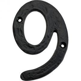 Цифра Левша L.Baskerville LB-MI-315-9 черная У2-5399.Ч 