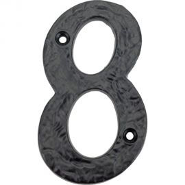 Цифра Левша L.Baskerville LB-MI-315-8 черная У2-5389.Ч 