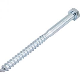 Шуруп с шестигранной головкой крепежная техника 12x160 10 шт. 497194 БК 