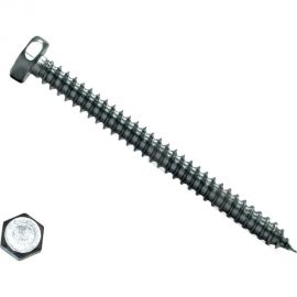 Шуруп с шестигранной головкой КРЕП-КОМП DIN 7976, 5,5x19 50 шт. шш5519мф 