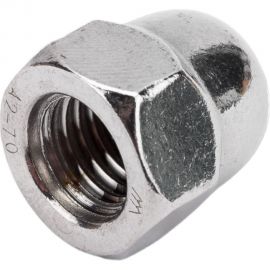 Колпачковая гайка КРЕП-КОМП нержавейка, DIN 1587, А2, М12 100 шт. гкн12 