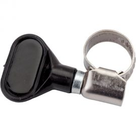 Червячный хомут с бабочкой СВК нержавеющий, w2/9 мм, 8 - 12 мм SVK-HW2012 