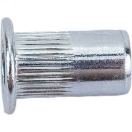 Гайка заклепка с насечкой Мир крепежа стандартный борт, М5 (0,5-3), 100 шт. УТ000012165 