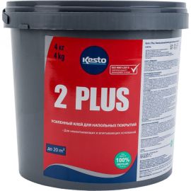 Универсальный клей для напольных покрытий Kesto 2 Plus 4 кг T6529.303K. 