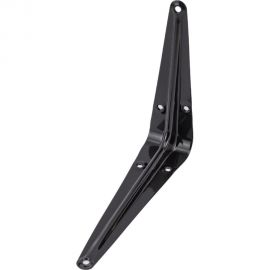 Кронштейн ТУНДРА 150x125x0.8 мм, черный, 24 шт. 3763171 