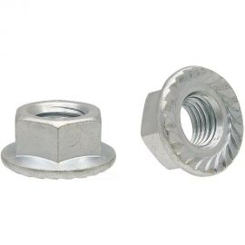 Гайка с фланцем Качественный КРЕПЕЖ DIN 6923 М6 260 шт 0301302 КЧ 