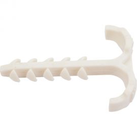 Дюбель-хомут IEK т-образный, 4-12 мм, нейлон, белый, 100 шт. UDH11-04-12-100-K01 