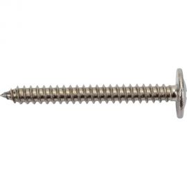 Нержавеющий саморез с прессшайбой KREPFIELD 4,2x38 мм, ART 9999, А2, самонарезающий, крестообразный шлиц PH, 70 шт. 9999A2саморез с прессшайбой4.2X38-70 