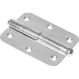 Петля STARFIX левая, 110 мм, белый цинк SMP-77758-1 