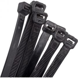 Хомут IEK 7.6x500, черный, нейлон, упаковка 100шт, ИЭК UHH32-D076-500-100 