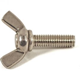Винт-барашек КРЕП-КОМП американский тип НЕРЖАВЕЙКА DIN 316 А2 5х10 50 шт вб510 