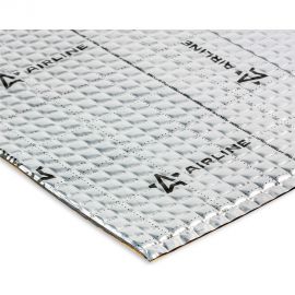 Вибро-шумоизоляция Airline Base 2 50х70 см, КС, 2 мм, фольга 60 мкм, КМП 0.16 ADVI002 