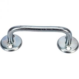 Ручка-скоба STARFIX 80 мм белый цинк SMP-20448-1 