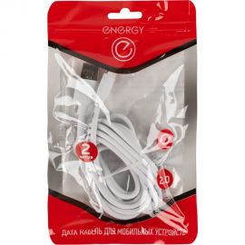 Кабель ENERGY ET-31-2 USB/Type-C, цвет - белый (12339) 104118 