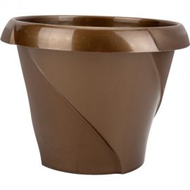 Кашпо Martika Флориана с поддонником, 2.8 л, диам. 215 мм, золотое С386ЗОЛ 