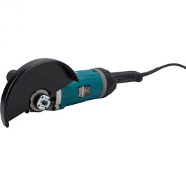 Угловая шлифовальная машина Makita 230 мм, 2700 Вт, 6600 об., плавн. пуск, антивиб рук., антирестарт, расцепляющая муфта, тормоз дв., суперфланец, 6.5 кг GA9080FX1 