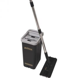 Швабра с отжимом и ведром ZETTER premium s (6,5 л) черное Home-bs-b 