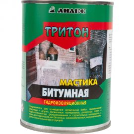 Битумная мастика Анлес Тритон 1л/0,8кг 70237 