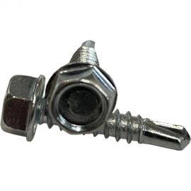 Саморез ZAMETAL 5,5x25 со сверлом и шестигранн. головкой, DIN 7504K, оц., уп. 500 шт. ZA081566 