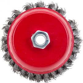 Кордщетка чашечная для УШМ (витая жесткая) 125 мм Профессионал 9632 