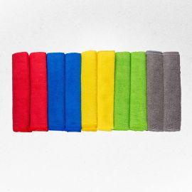 Салфетка SKYWAY набор микрофибра 40х35см в рулончиках, 10 шт. S03902005 