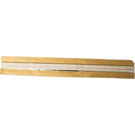 Керамическая подкладка для сварки с трапецеидальной канавкой SX-A19, 60 шт, 27x600 мм, канавка 14 мм GOLDEN BRIDGE 416 