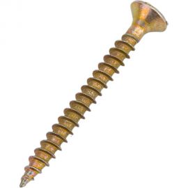 Шурупы ВИРТУОЗ 4х40 потайная головка, желтый цинк 200 шт 280-04642 