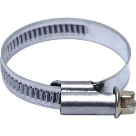 Червячный хомут vertextools нерж. сталь W2, 70-90 мм, 50 шт. 08-70-90 