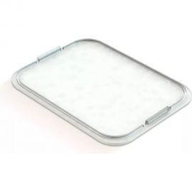 Пластиковое стекло GREENEL 104х79мм, для электрощитов, 1-1,2мм толщина GE60061 