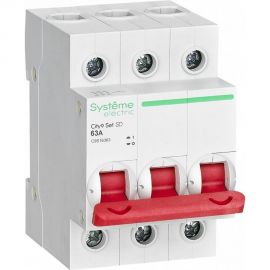 Выключатель нагрузки Systeme Electric City9 set вн 3p 63а 400в C9S16363 