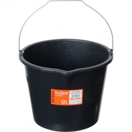 Ведро строительное с носиком Tulips tools 12 л IM03-112 
