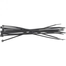 Монтажный пластиковый хомут Энкор 2.5х150 черный, 100шт. 29967 