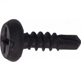 Самосверл. шуруп для тонк. лист. мет. ЕВРОПАРТНЕР пл. гол., ч-п, 3,5x9,5 мм, 30 шт. 14 1389 1 