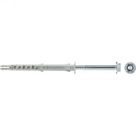 Фасадный дюбель с шурупом Tecfi шлиц TORX, прессшайба 10x120 4 шт 147658 