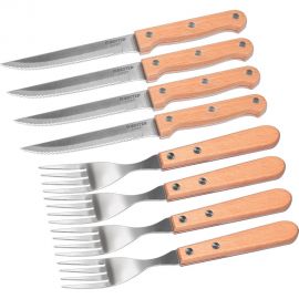 Набор столовых приборов Forester нож+вилка, для гриля, на 4 персоны C827 